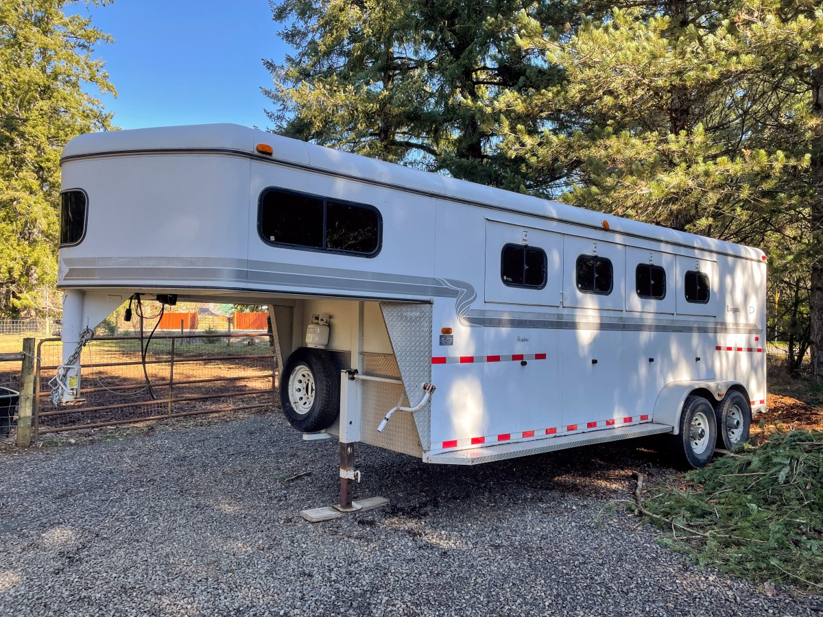 Time to upgrade the horse&nbsp;trailer